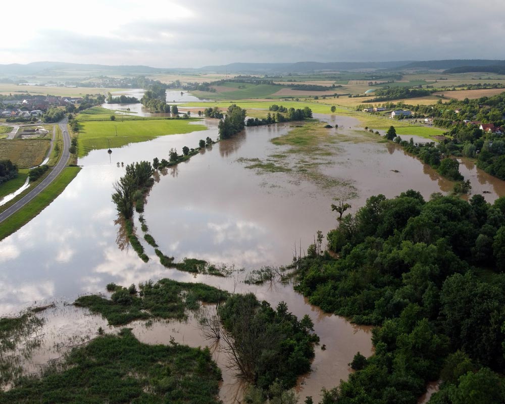 Hochwasser in Scheinfeld